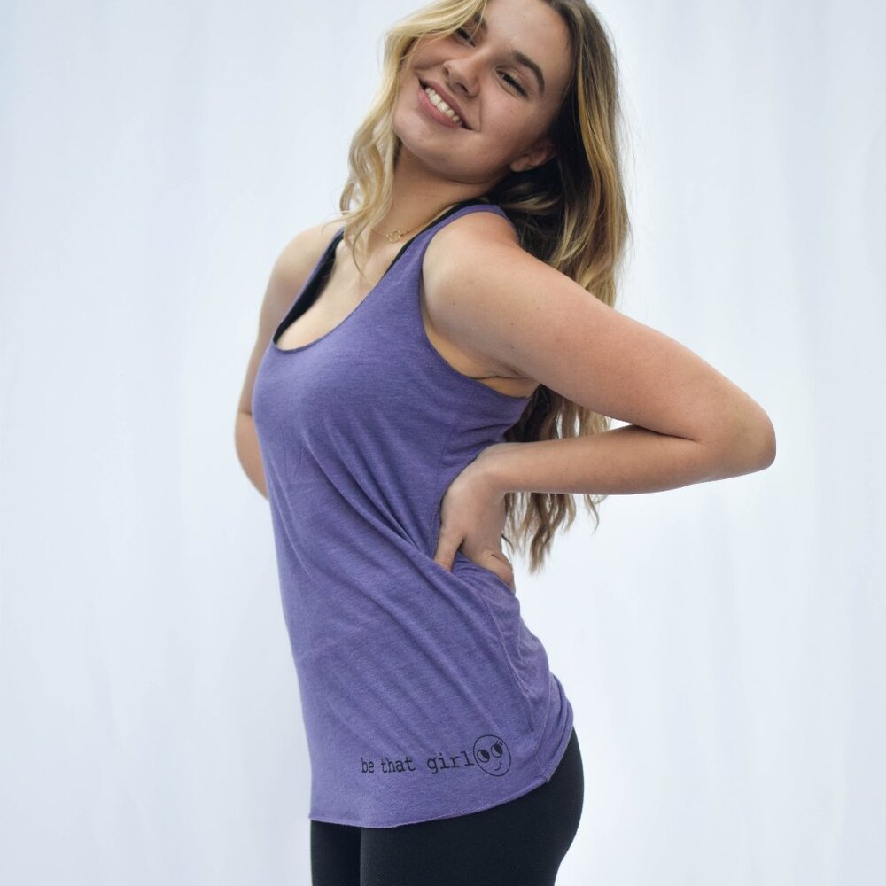 NWOT Tri-Blend Racerback Workout Tank